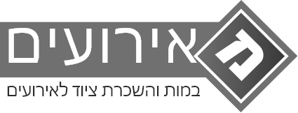 לוגו לבן אפור